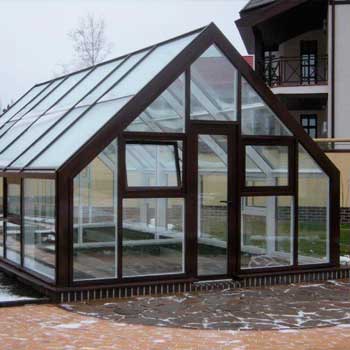 Зимний сад из алюминия