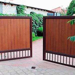 Распашные ворота