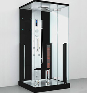 Установка душевой кабины с парогенератором цена