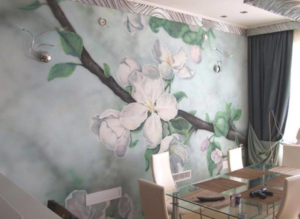 Роспись стен художником цена работ в Москве Роспись стен художником, цена в Москве